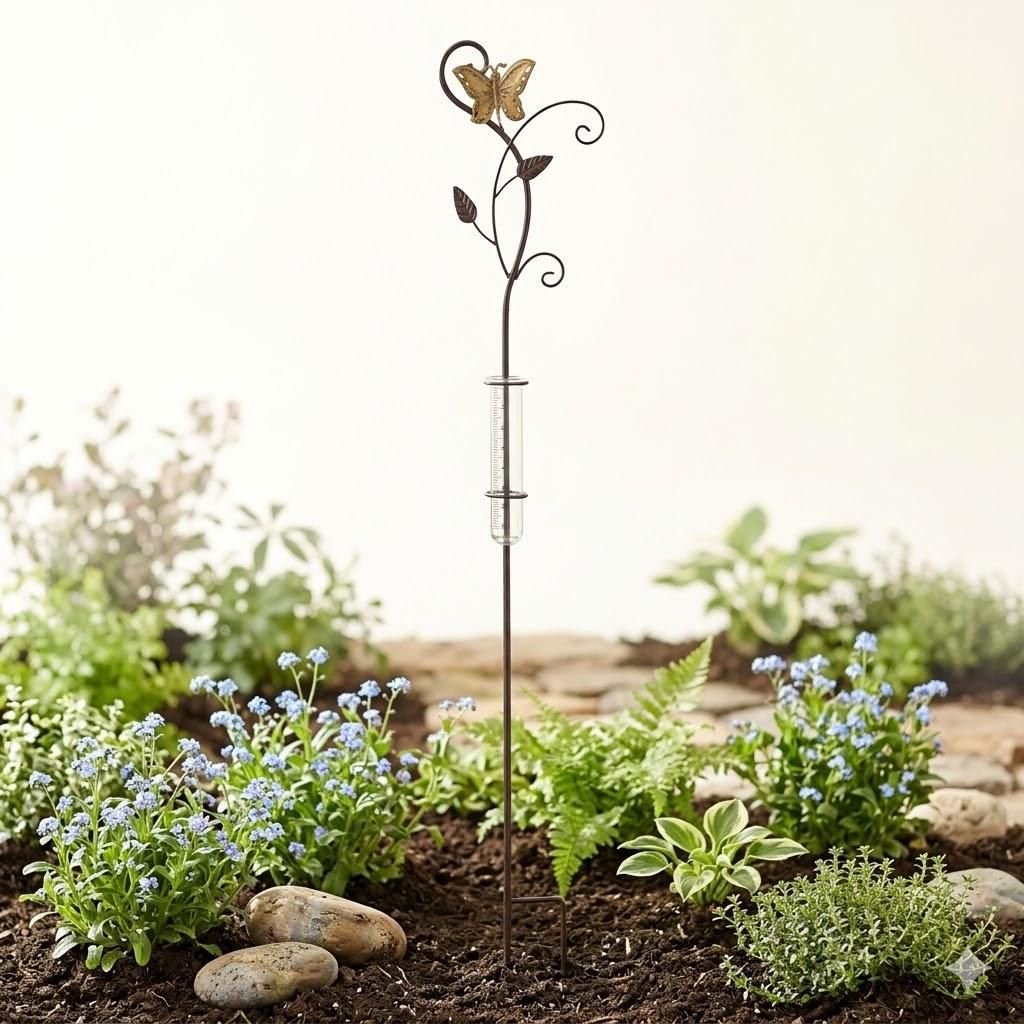 Zrážkomer Flora cca 125 cm - záhradná dekorácia Obrázok produktu 