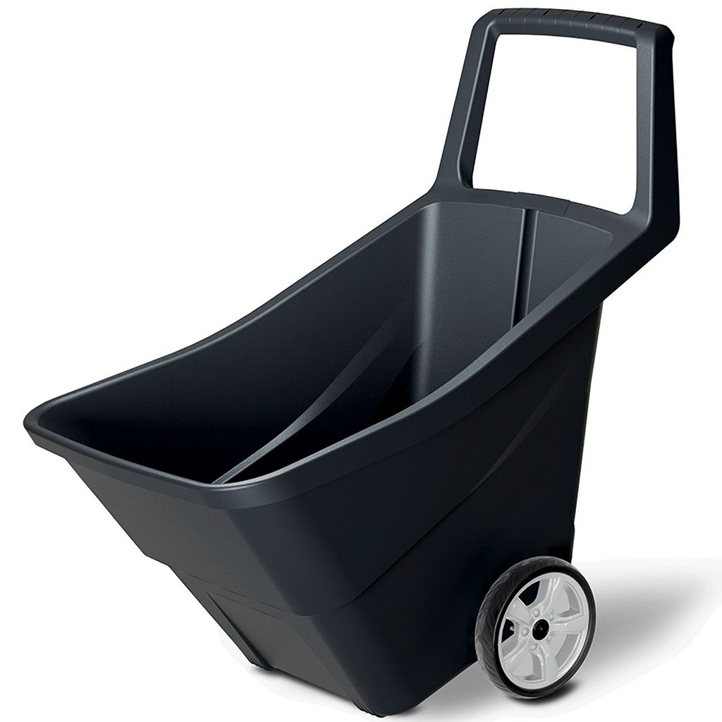 nabbi Kunststoff-Gartenwagen IWO95C 95 l - schwarz Produktbild 