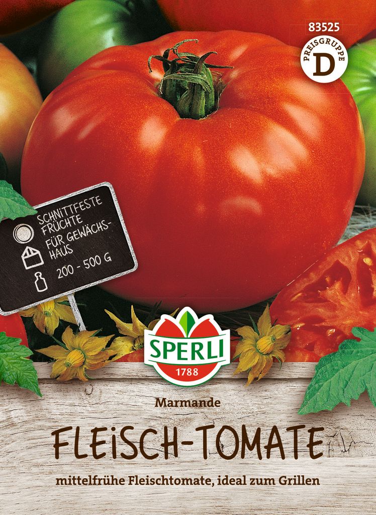 SPERLI Tomatensamen Marmande Solanum lycopersicum 30 Produktbild 