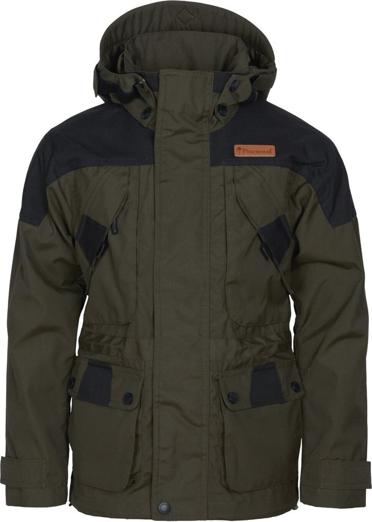 Pinewood 6390 Lappland Extreme 2.0 Kids Jacke Moosgrün/ Schwarz (153) 140