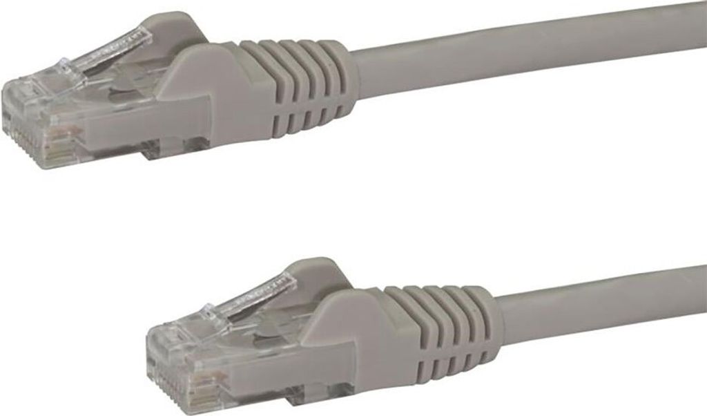 StarTech.com 1,5m CAT6-Kabel - graues CAT6-Patchkabel - Snagless RJ45-Steckverbinder - ETL