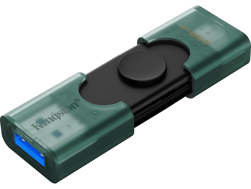 Kingston Technology DataTraveler DuoG2, 256 GB, USB Type-A Produktbild 
