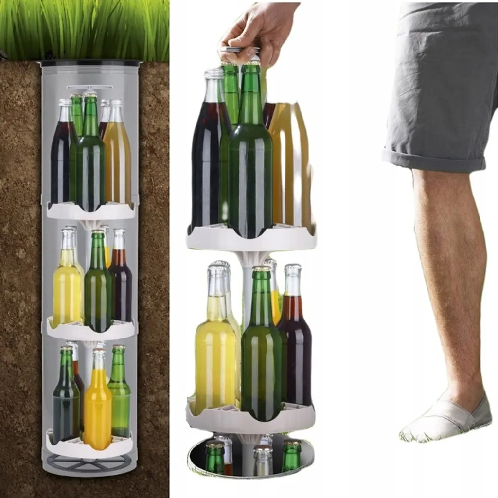Refroidisseur de bière de jardin enterré et autonome - Modèle Underground