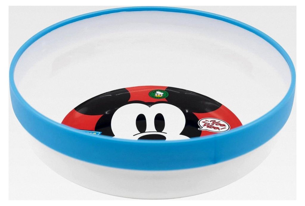 ZWEIFARBEN-KINDERSCHALE | MICKEY MOUSE FUN-TASTIC, Rot/Schwarz