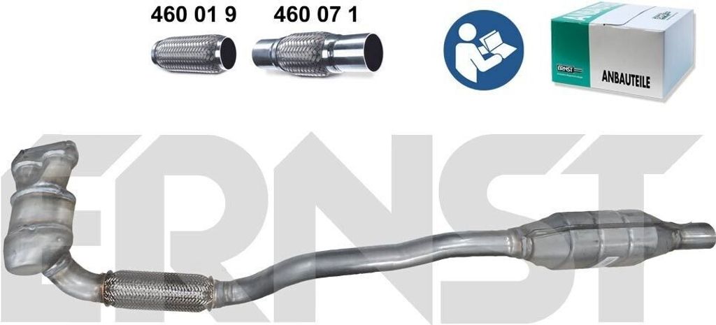 ERNST Katalysator Kat für OPEL Astra G CC (T98) Euro 1/Euro 2 752237