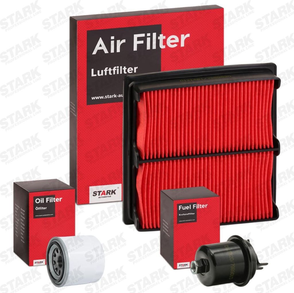 STARK Filterset Inspektionspaket Filtersatz für HONDA CIVIC VI Hatchback (EJ, EK) CRX III (EH, EG) CR-V I (RD) CIVIC VI Fastback (MA, MB) HR-V (GH)