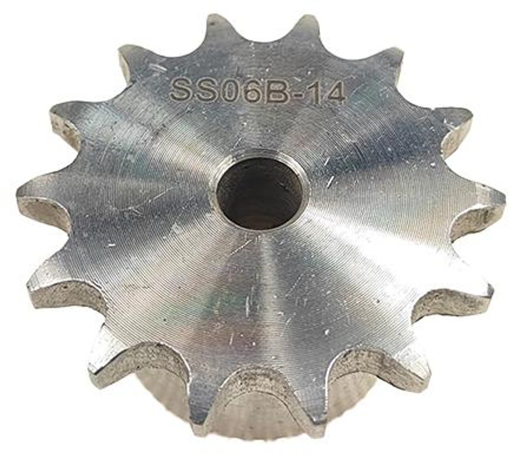 Kettenrad 06B – 14 Zähne, Rostfrei – Ozdowski
