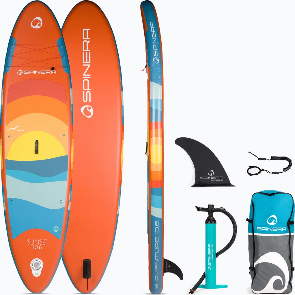 Paddle Stand Up Supventure 10'6 DLT Rigide et Stable Pack Sunset Pro - 11