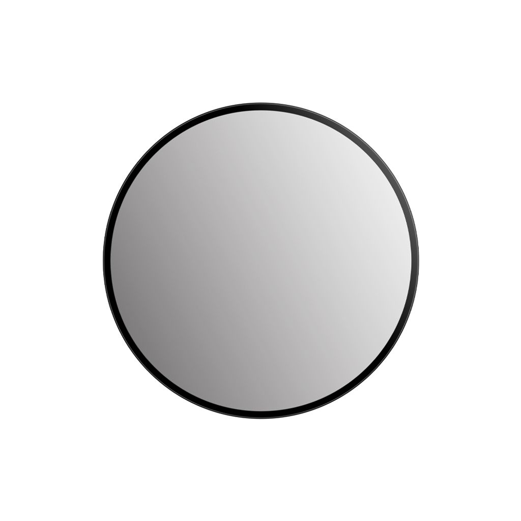 Miroir rond Talos Picasso noir Ø 25 cm - avec cadre en Image du produit 