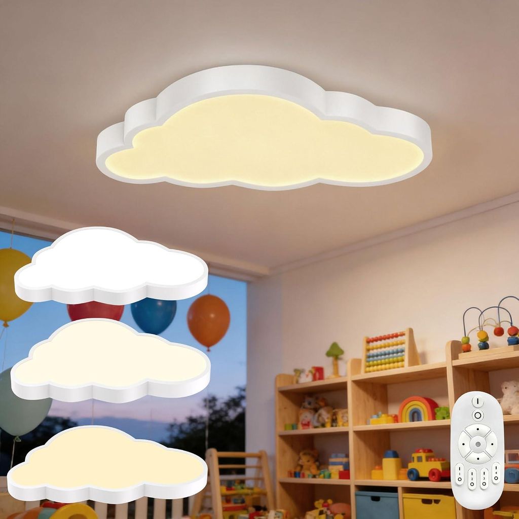 Lampa sufitowa LED LARS360 "Chmura", 48 W, możliwość Zdjęcie produktu 