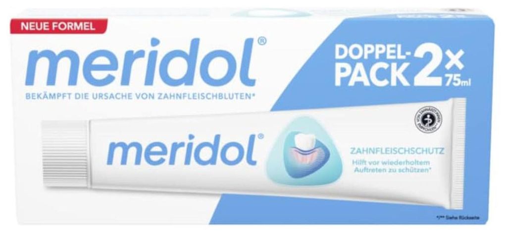 meridol 2326056008 meridol ZAHNFLEISCHSCHUTZ Zahnpasta 2x Immagine del prodotto 