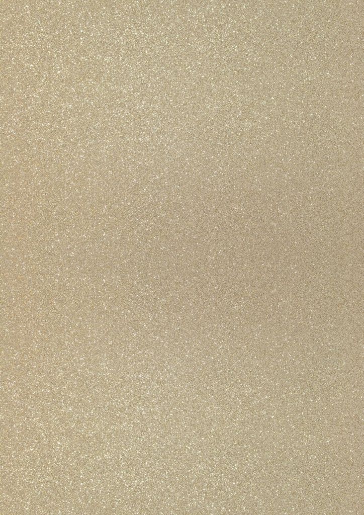 Glitterkarton A4 360g/qm hellgold Packung mit 10 Stück