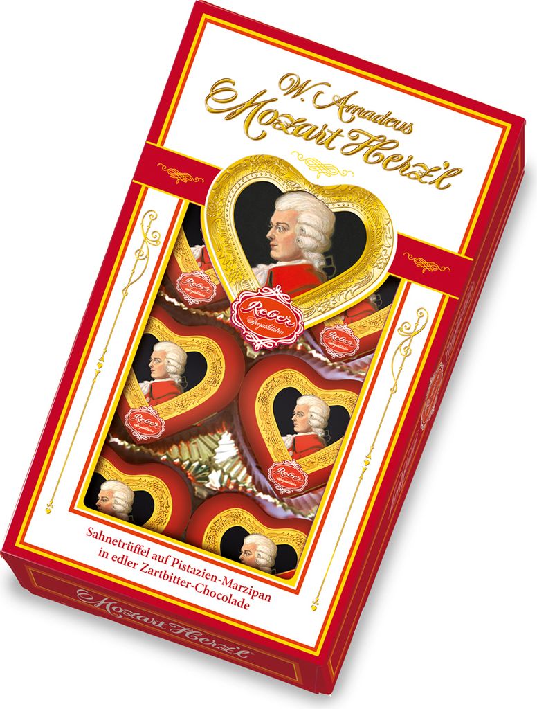 Reber Mozart-Herz'l 8er 80g Image du produit 
