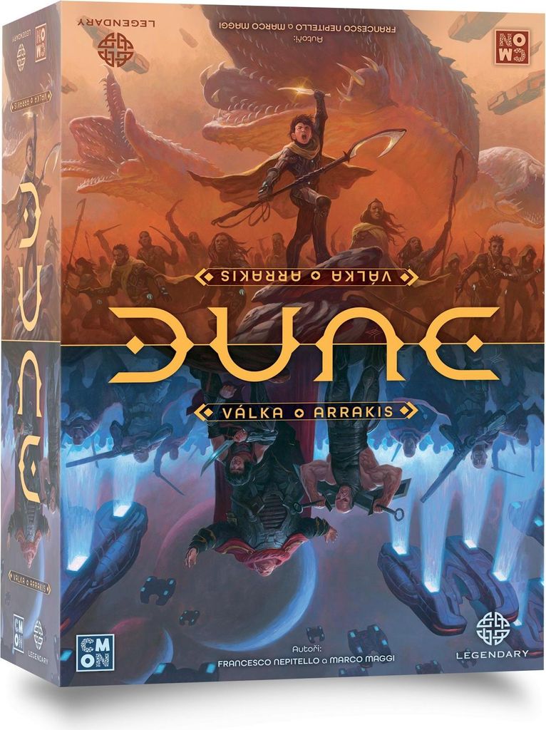 Brettspiel Dune: Krieg um Arrakis – Strategisches Spiel für Produktbild 