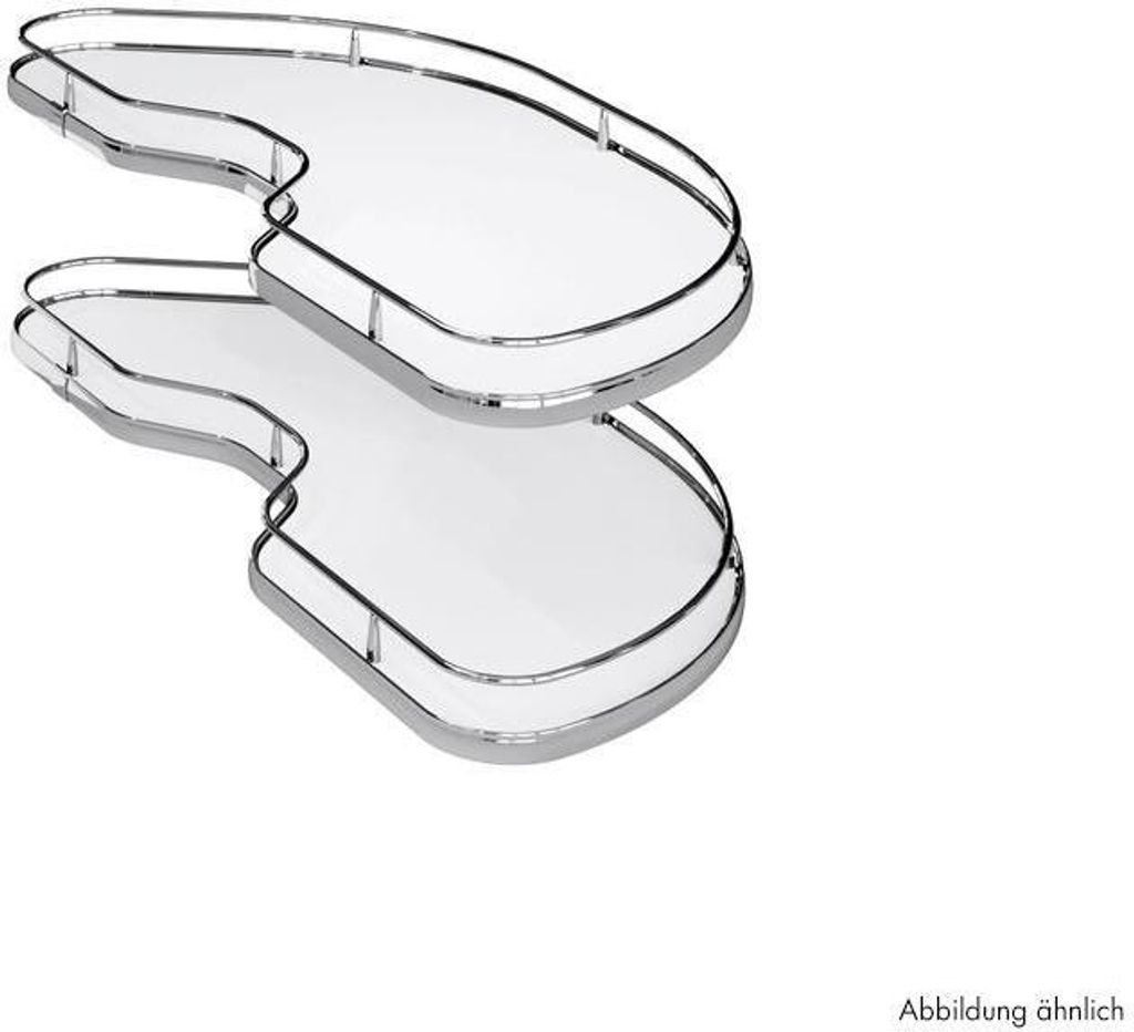 Cornerstone Maxx Tablar, Ablageelement, 900 mm Korpus, 450 mm Tür, links, silber