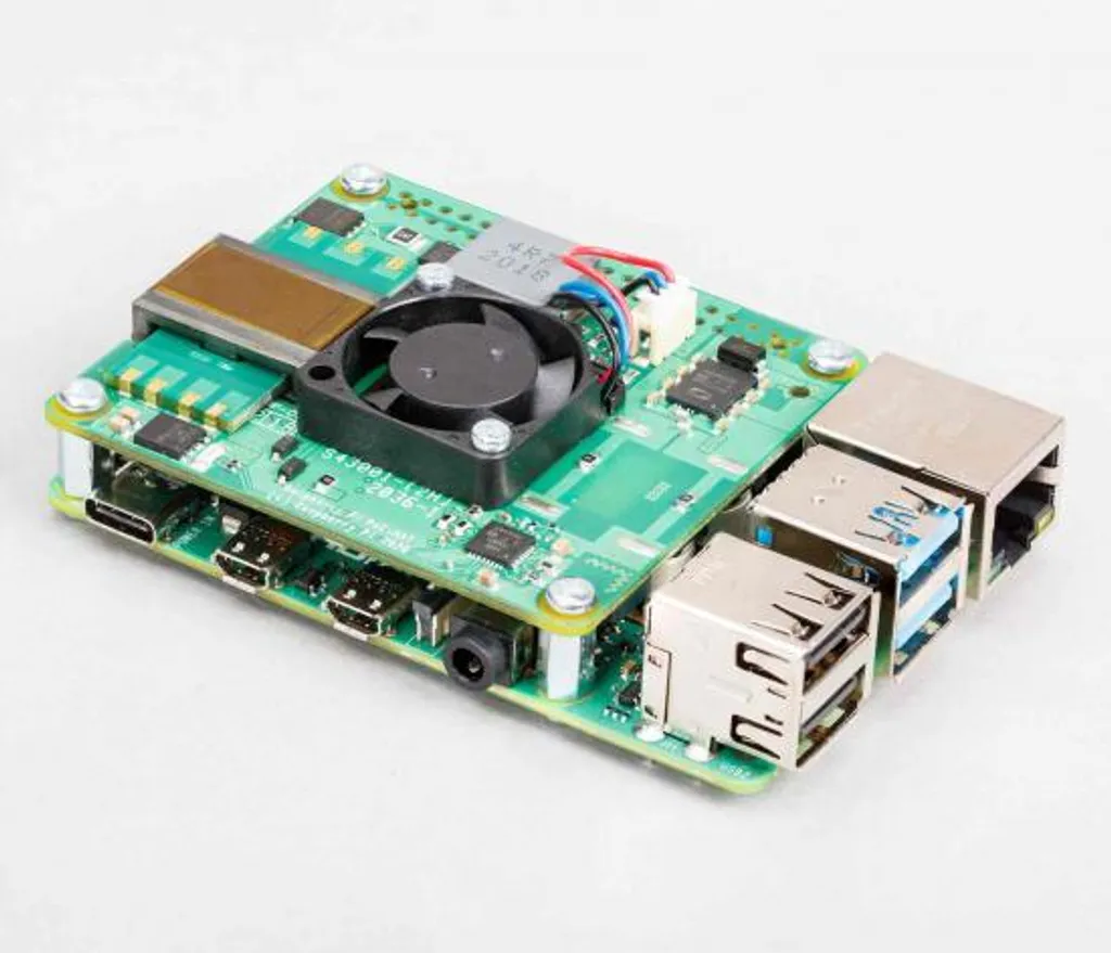 Module PoE HAT pour Raspberry Pi avec Ventilateur de Refroidissement - 16