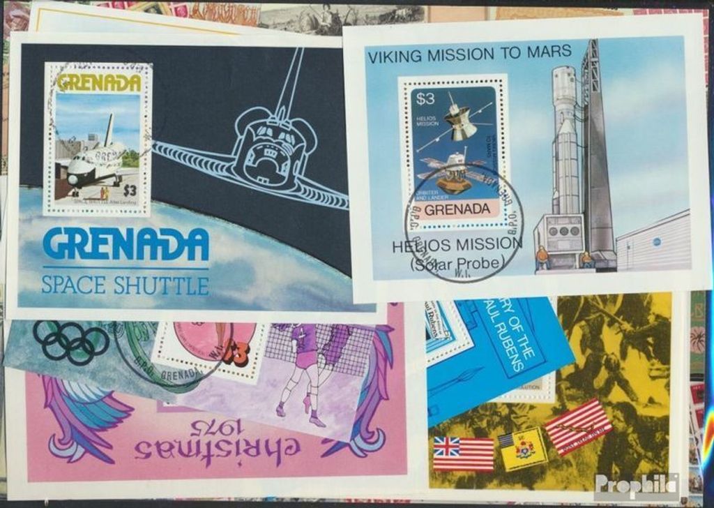 Briefmarken Grenada-Grenadinen 20 verschiedene Blöcke und Kleinbögen