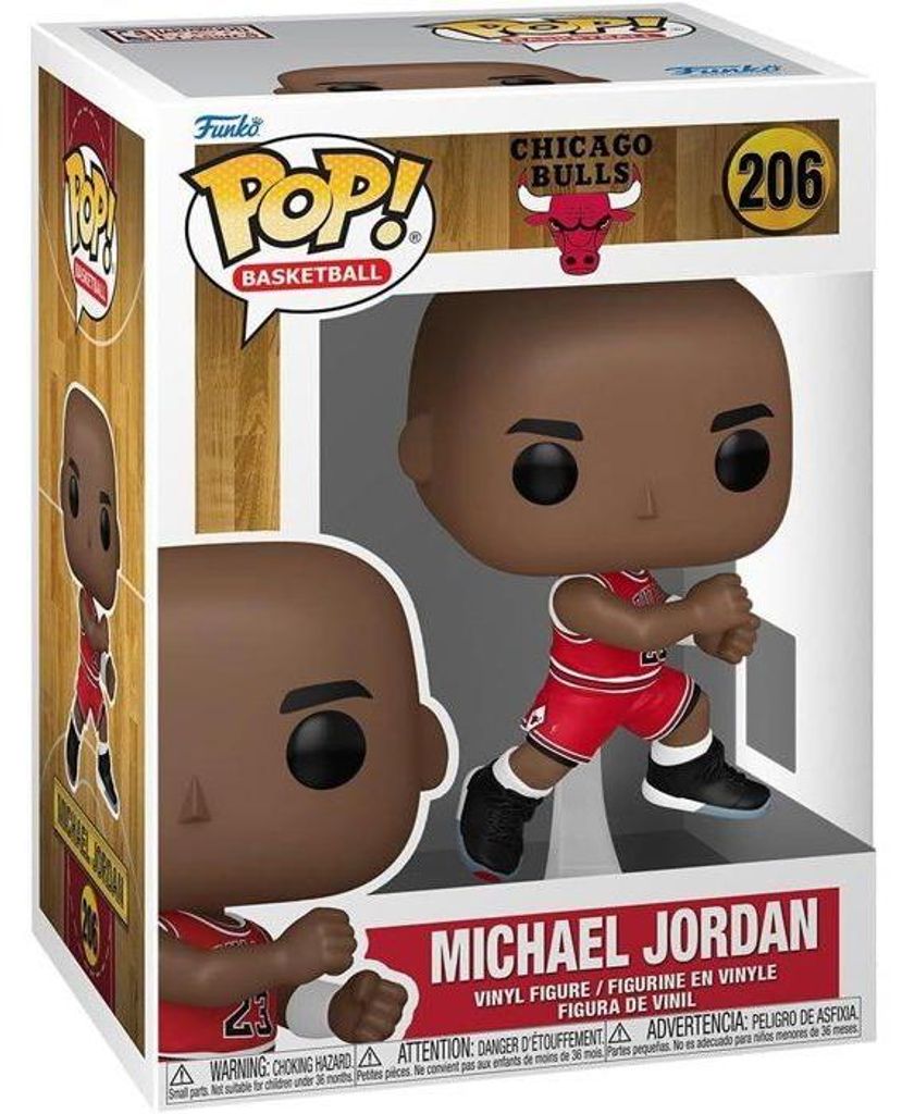 Funko Pop! NBA Chicago Bulls Michael Jordan « The Shot » Vinyl Figur, Sammelfigur, Basketball