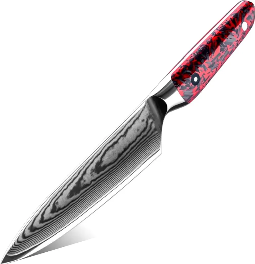 Madoka KP35089 Utility Knife Damascus Steel | Professional Cutting Tool