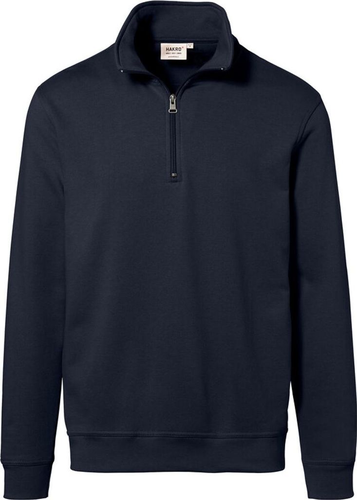 HAKRO Zip-Sweatshirt Premium 451, tinte, 5XL