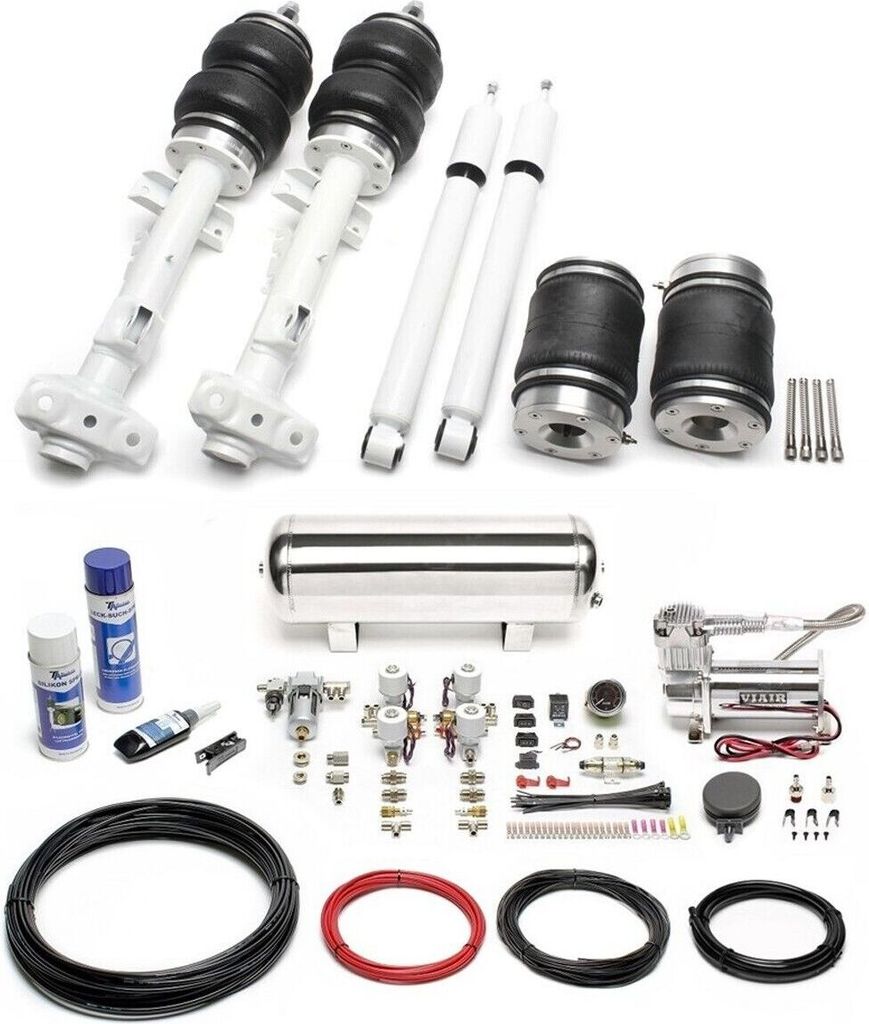 TA Technix Luftfahrwerk Viair Kompressor Kit silber für BMW 3er Compact E36 Z3