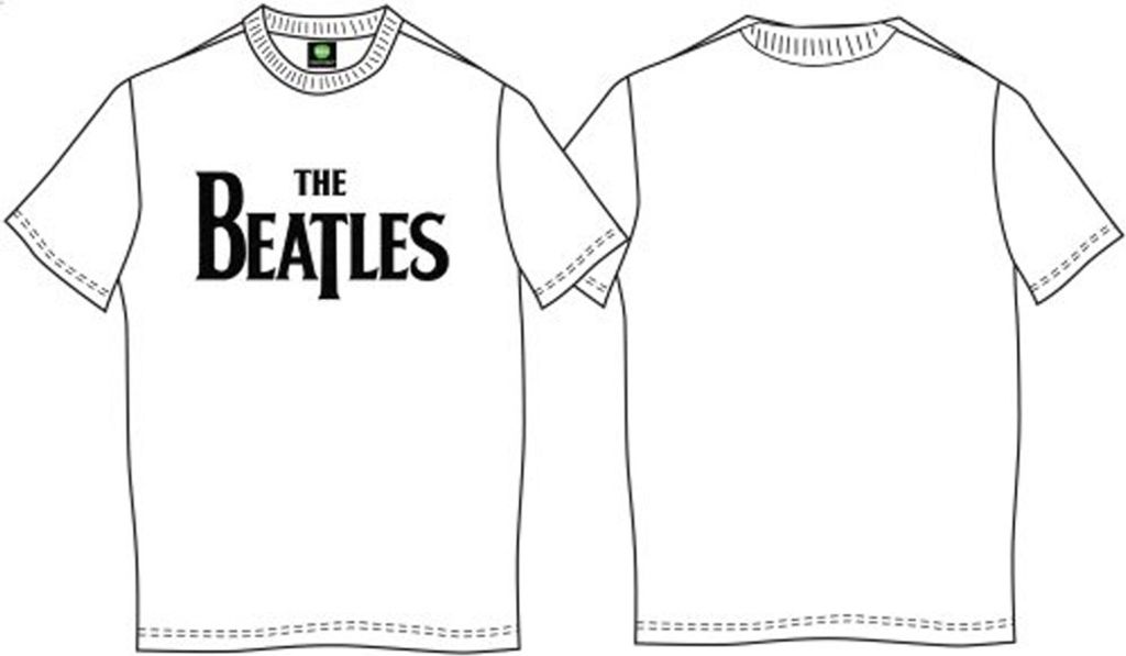 The Beatles Drop T White XL T-Shirt
