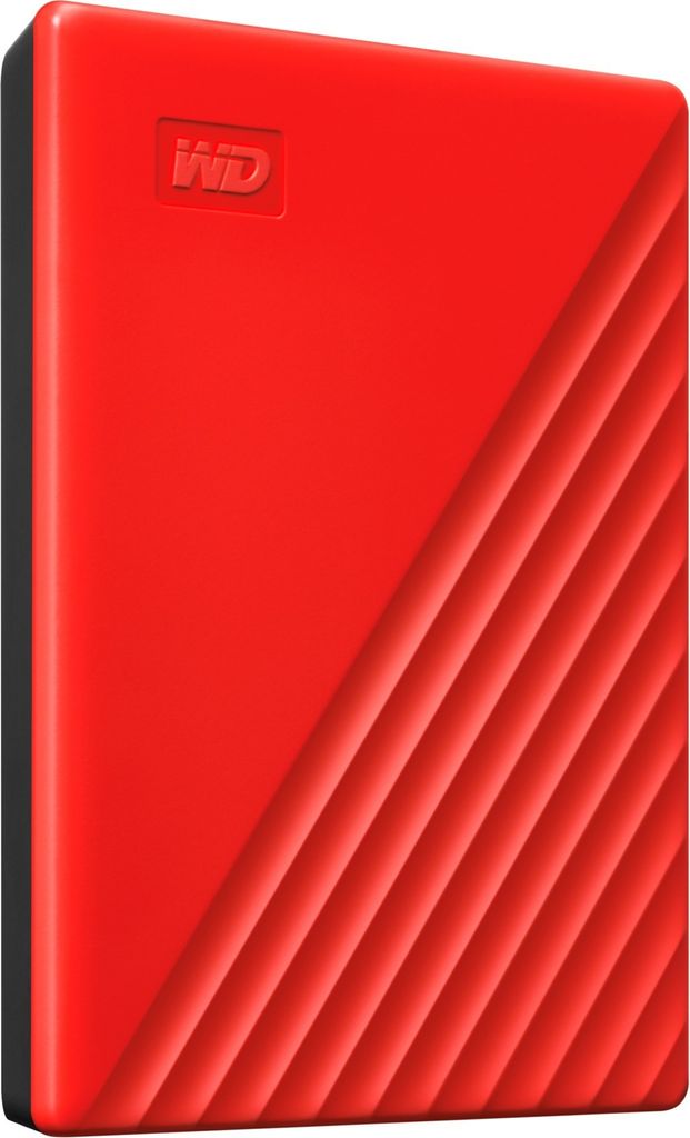 Western Digital My Passport Externe Festplatte 2 TB Rot