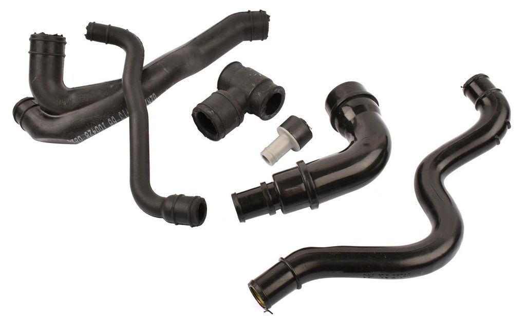 AP01 Kurbelgehäuse-Entlüftungsschlauch - Schlauchsatz 6-teilig - Für Audi A4 A6, VW Golf Bora, Skoda Octavia, Seat Leon - OE 06A103213F 06A103221AH