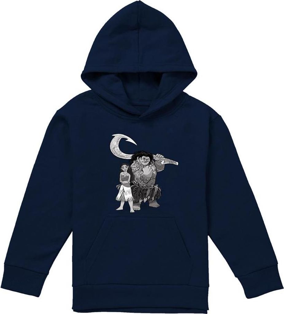 Moana - Kapuzenpullover für Kinder TV22963 (116) (Marine)