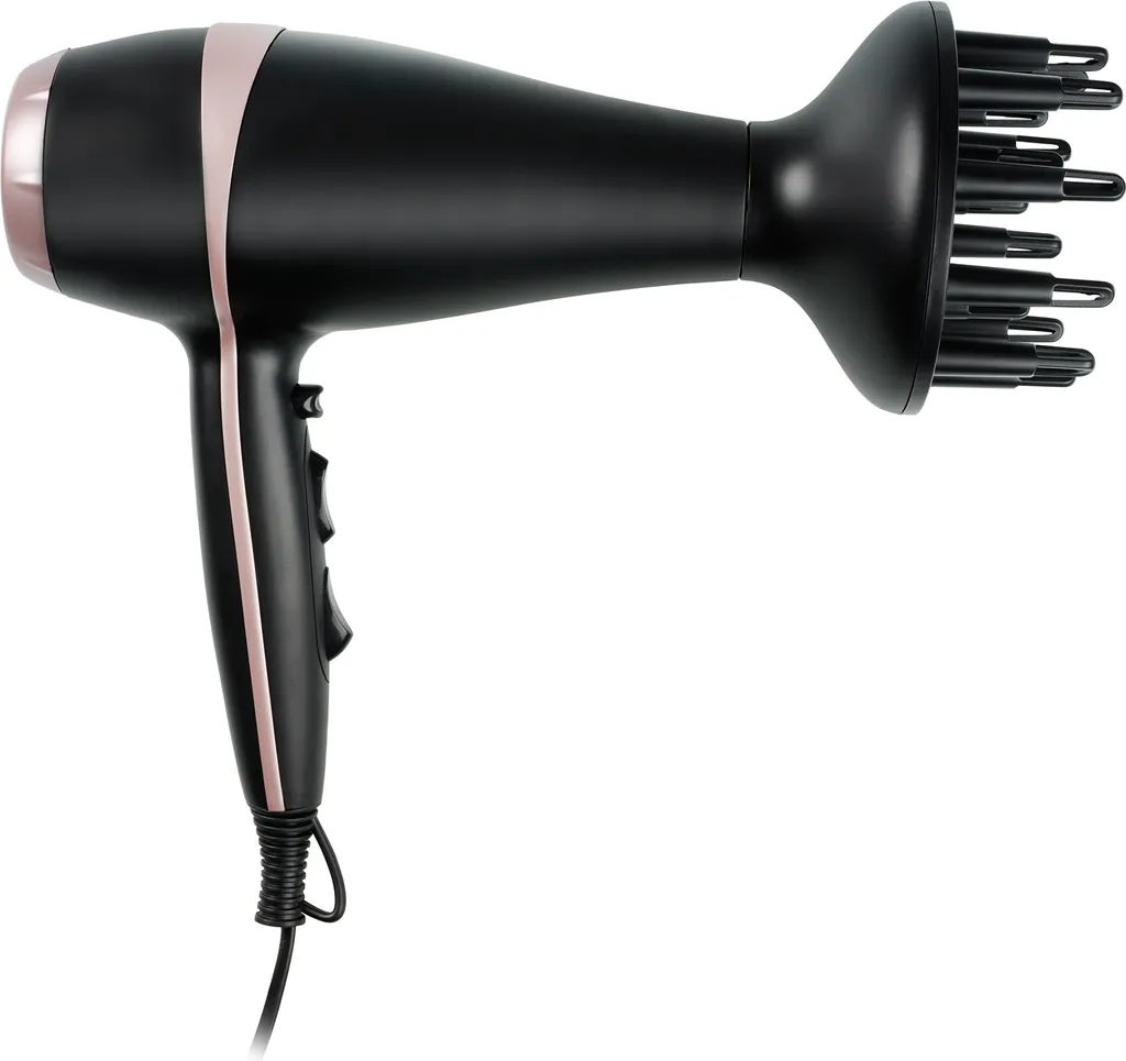 Tristar HD-2450 - AC - nero - acrilonitrile butadiene stirene (ABS) - anello di sospensione - 1,8 m - 2200 W (HD-2450)