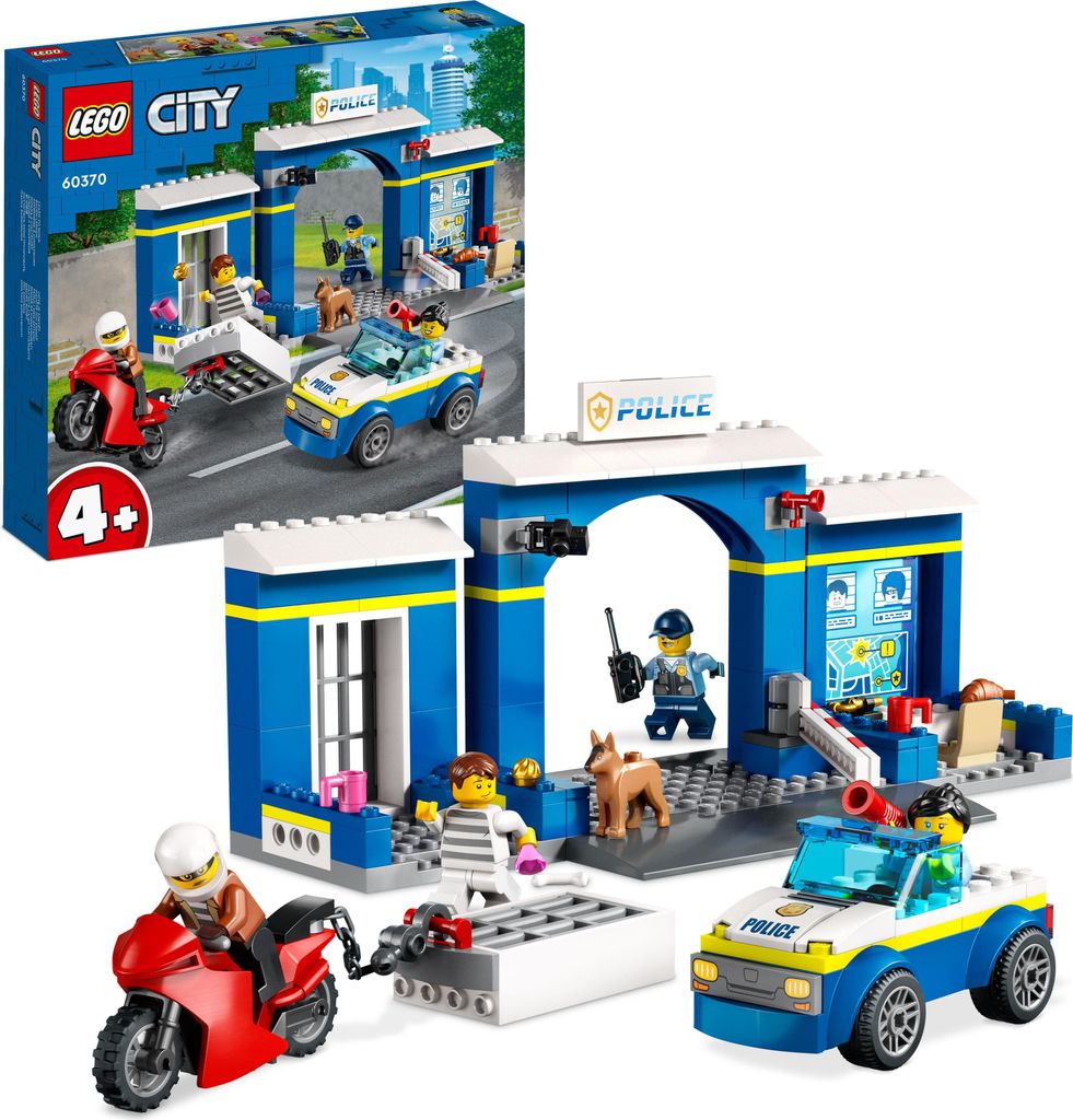 LEGO 60370 City Zestaw Posterunek Policji - Pościg z Zdjęcie produktu 