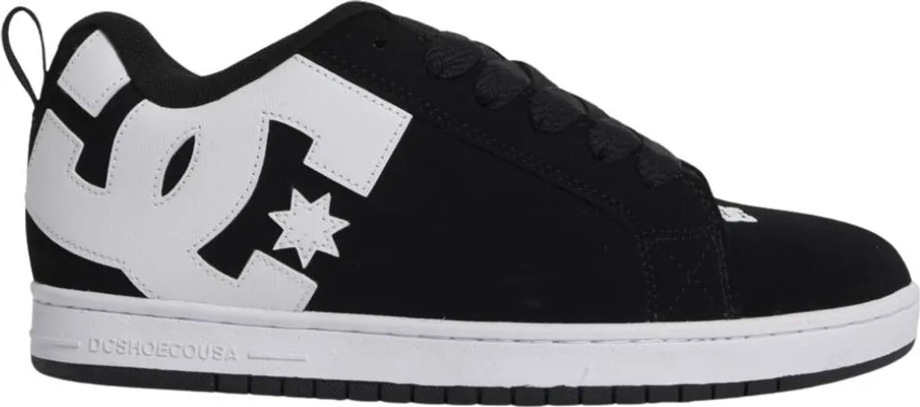 DC Shoes Court Graffik Black 001 - Chaussures de skate basses taille 38