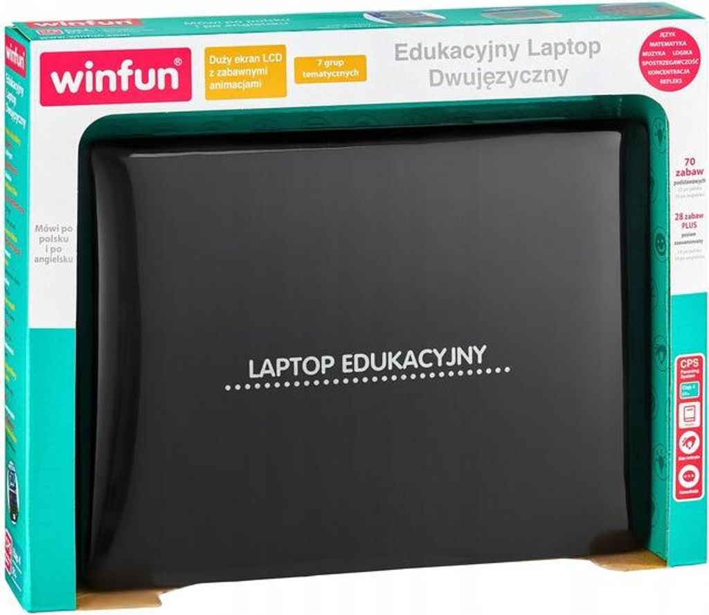 Vzdělávací dvojjazyčný notebook Obrázek produktu 