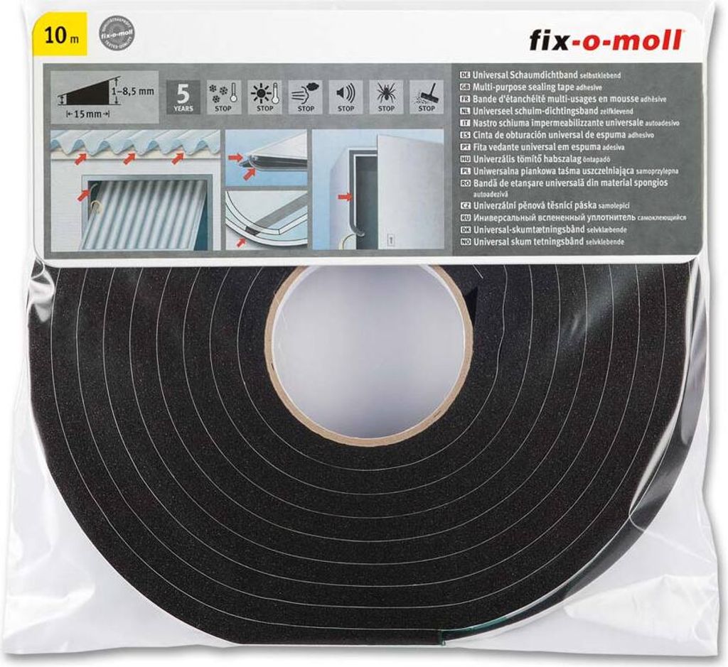 Universal-Schaumdichtband fix-o-moll