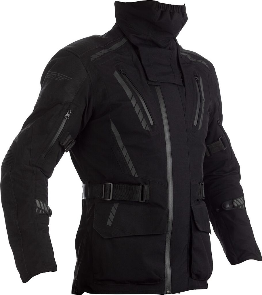 RST Pro Series Pathfinder Motorrad Textiljacke, schwarz, S