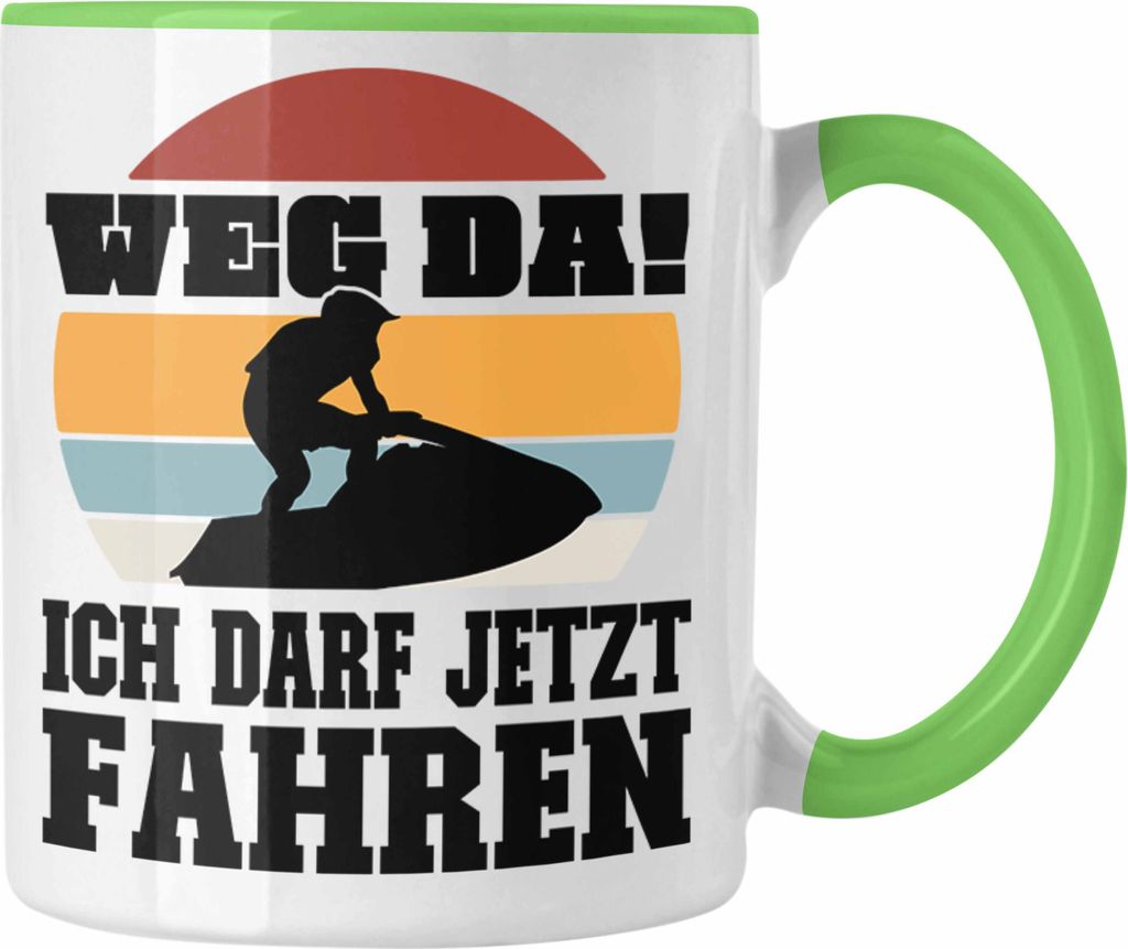 Trendation - Jetski Tasse Geschenk mit Spruch Jetski Produktbild 