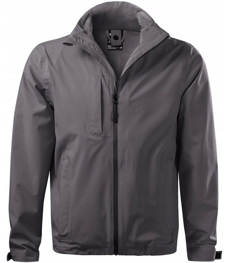 Malfini - "Pacific" Jacke für Herren, 3 in 1 PP11313 (XXL) (Grau)
