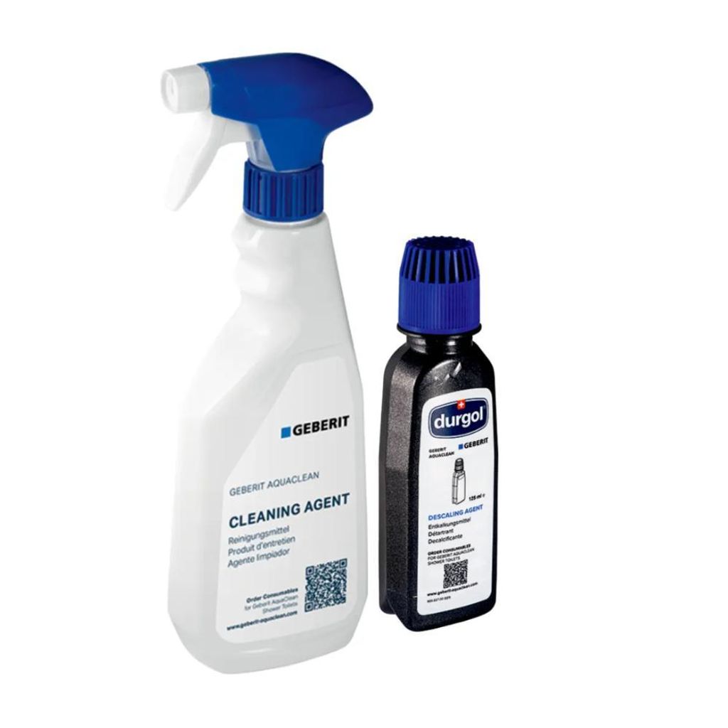 Geberit Aqua Clean Set Reinigungsmittel 242546001 und Entkalker 147040001