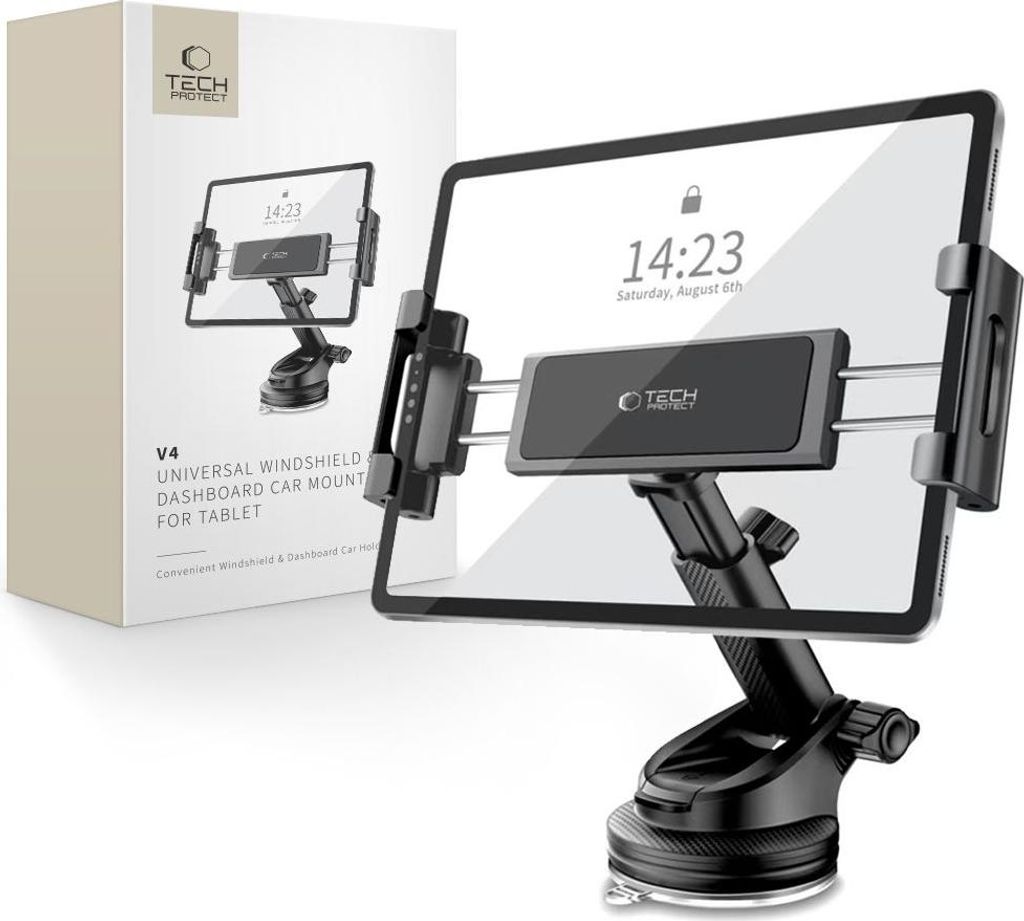 Tech-Protect V4 Universal Windshield & Dashboard Car Mount Zdjęcie produktu 
