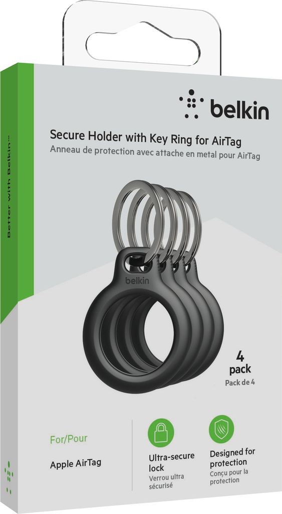 Belkin MSC001BTBK - puzdro na vyhľadávanie kľúčov - čierne Obrázok produktu 3
