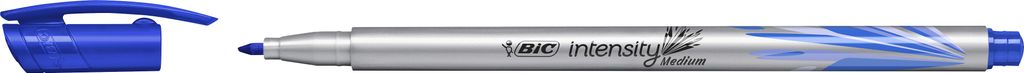 BIC Fasermaler Intensity Medium Strichfarbe: blau