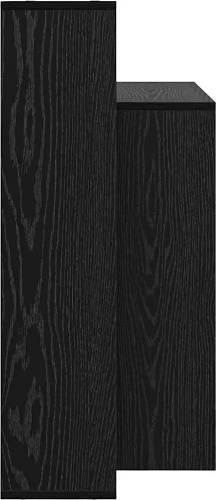 Scrivania Rovere Nero 100x40x90 cm | Mobile Ufficio Salvaspazio Design - 6