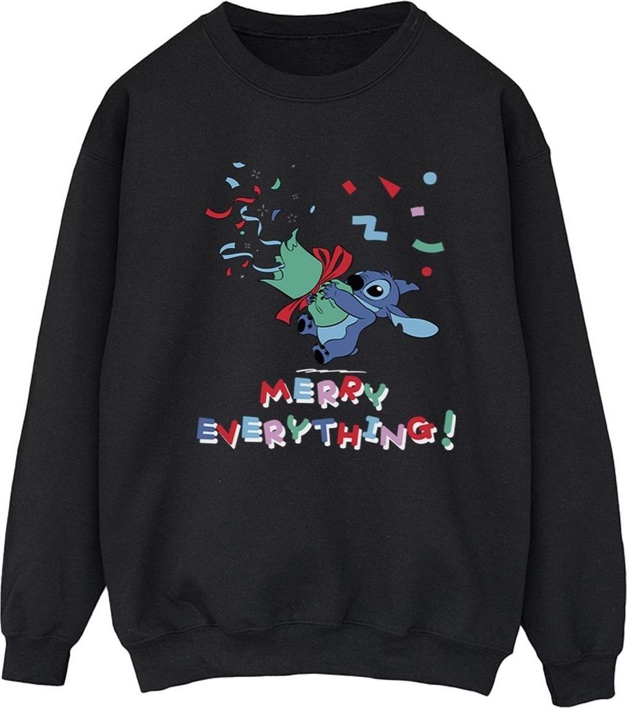 Disney - "Merry Everything" Sweatshirt für Damen BI22660 (XL) (Schwarz)