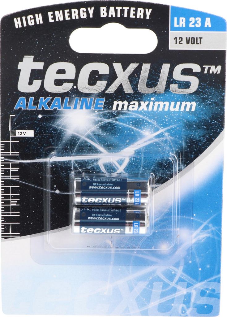 LR23 Batterie, 2 Stk. im Blister Alkali-Mangan Batterie Produktbild 