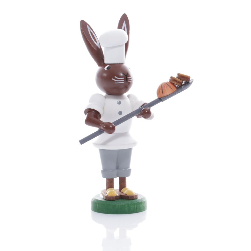 Osterfigur Hase Bäcker Höhe ca 9 cm NEU