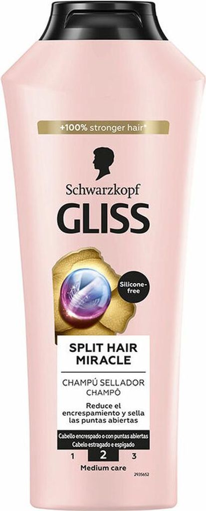 Schwarzkopf Massenmarkt GLISS SPLIT HAIR MIRACLE champú 400 ml