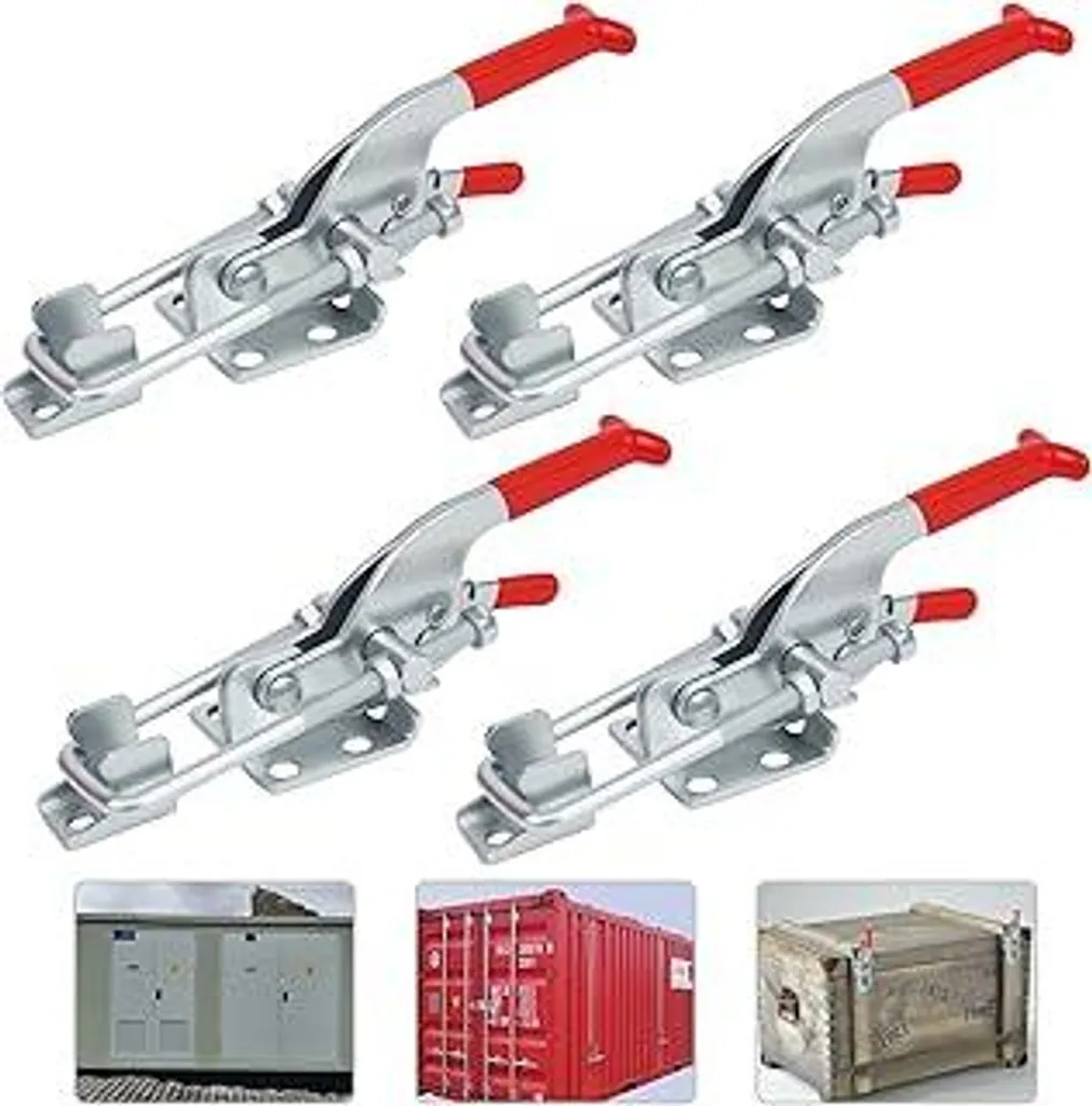 4 Chiusure a Leva Professionali 350kg - Tenditore per Carichi Pesanti