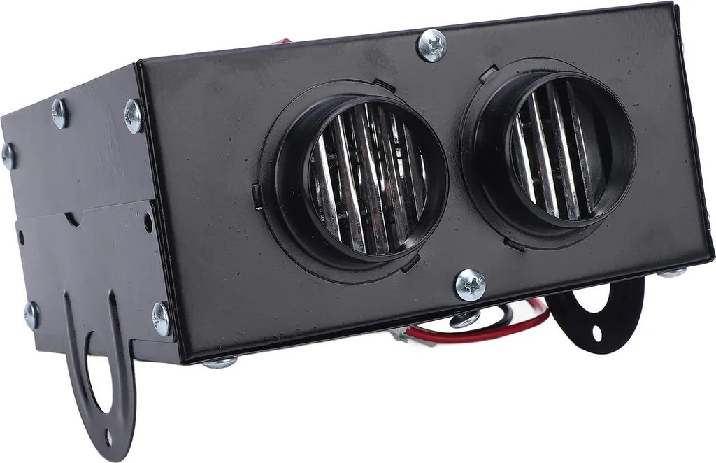 Dégivreur de pare-brise électrique 12V 600W à 2 trous pour camions