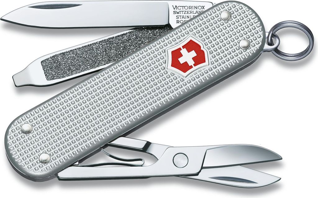 Victorinox Classic SD Alox 58 mm argent Image du produit 