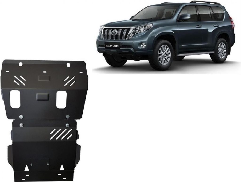 Oceľový ochranný kryt podvozku pre motor Toyota Land Obrázok produktu 